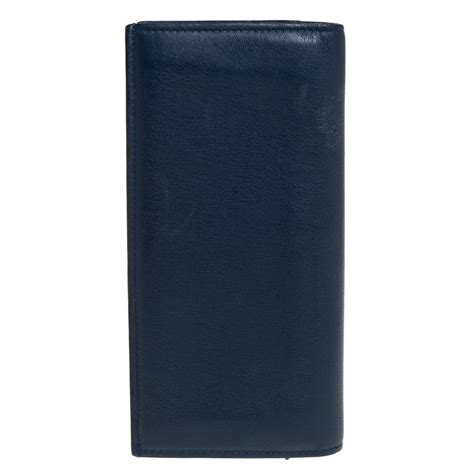 dior homme long wallet|Dior Homme Blue Leather Long Wallet .